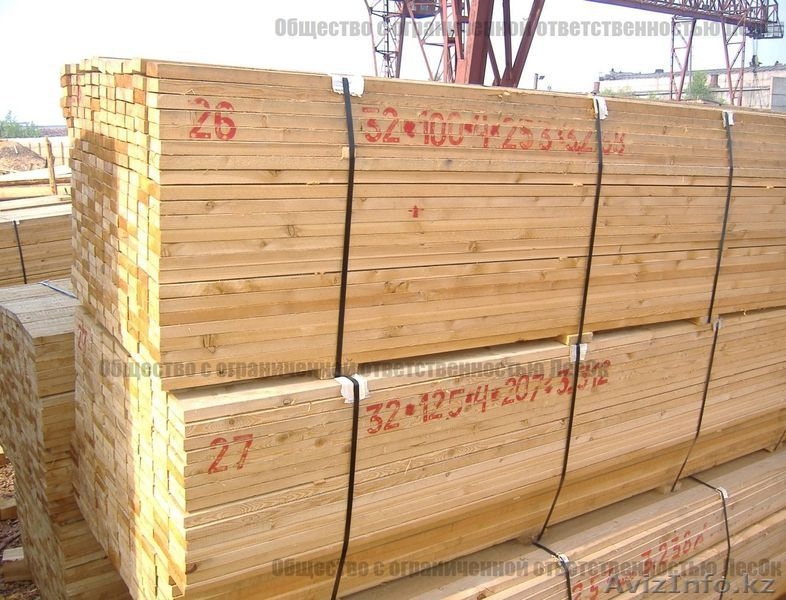 Пиломатериал, обрезная доска с Сибири, сосна, ель, 0-4 сорт - Изображение #2, Объявление #778809