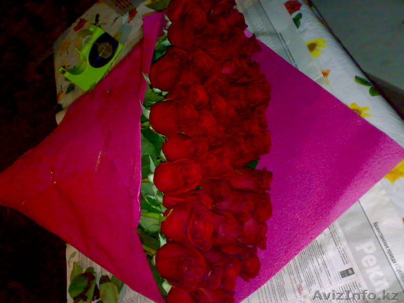 Доставка цветов Алматы НЕДОРОГО - Изображение #4, Объявление #633999