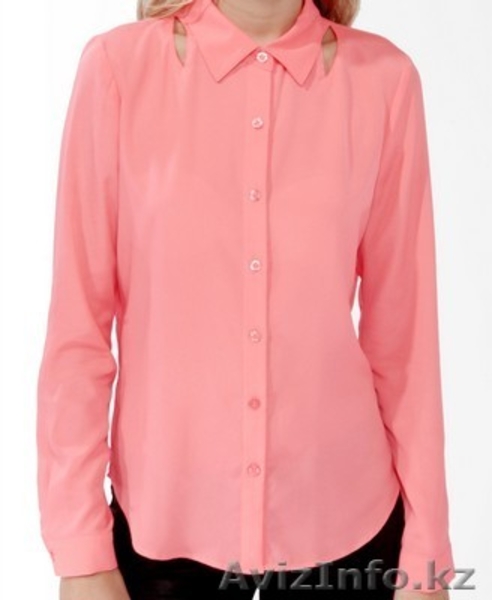 блуза кораллового цвета - Изображение #1, Объявление #790728