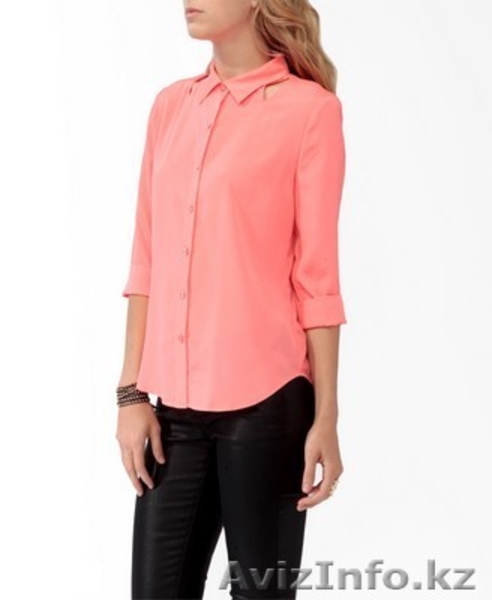 блуза кораллового цвета - Изображение #2, Объявление #790728
