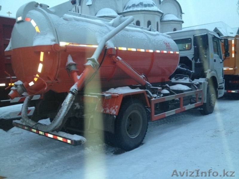 Ассенизаторская машина HOWO DLQ5150GXW3 -8кубов  ( аналог КАМАЗ КО 505А) - Изображение #3, Объявление #811128