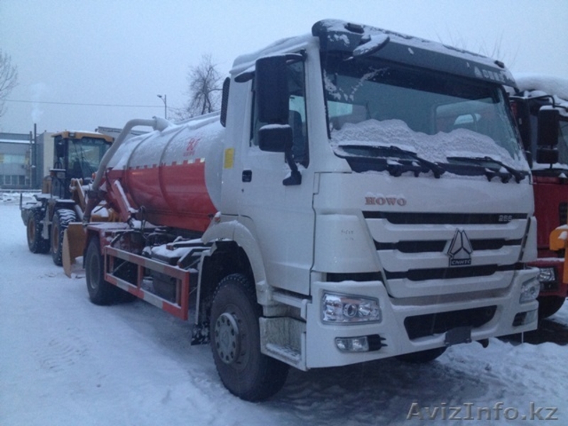 Ассенизаторская машина HOWO DLQ5150GXW3 -8кубов  ( аналог КАМАЗ КО 505А) - Изображение #1, Объявление #811128