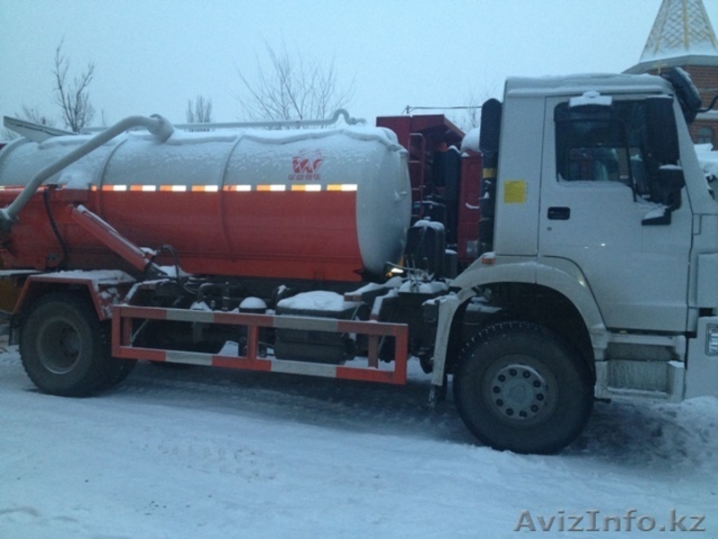 Ассенизаторская машина HOWO DLQ5150GXW3 -8кубов  ( аналог КАМАЗ КО 505А) - Изображение #2, Объявление #811128