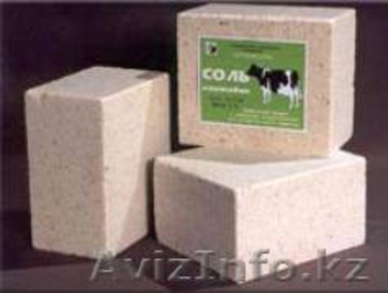 Комбикормовая Соль лизунец в блоках по 3 кг. - Изображение #1, Объявление #829847