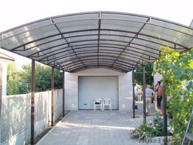 Навесы с полигалью, ангары, ворота, заборы, установка автоматики и консольной си - Изображение #1, Объявление #824989