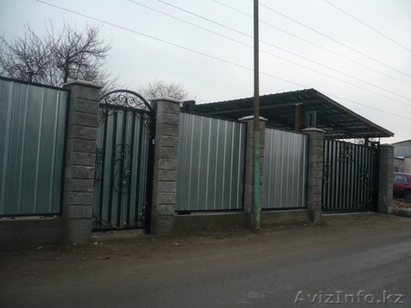 Навесы с полигалью, ангары, ворота, заборы, установка автоматики и консольной си - Изображение #5, Объявление #824989