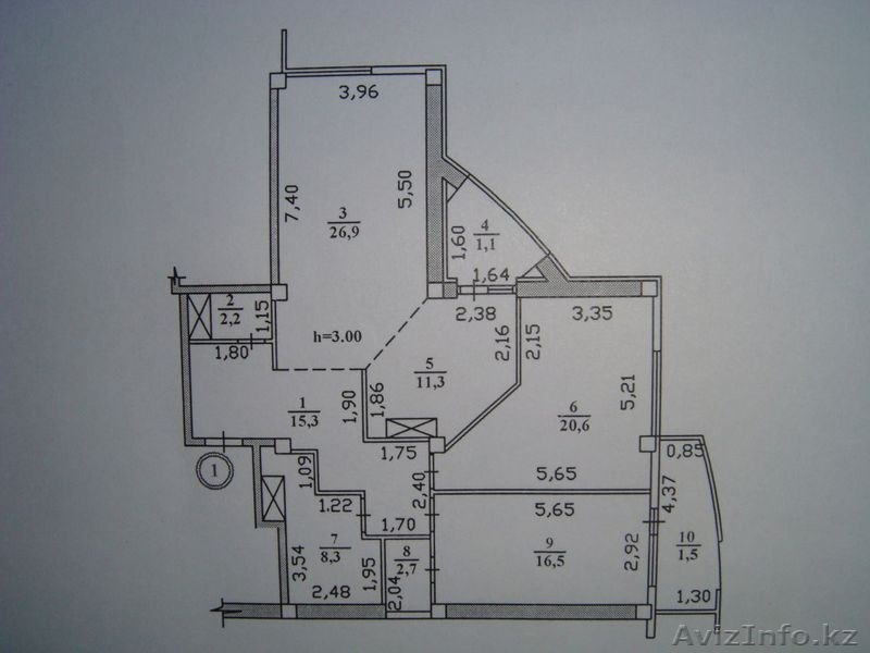 Продам 3х ком. в ЖК "Тау Самал" на Новаи - Изображение #5, Объявление #847781