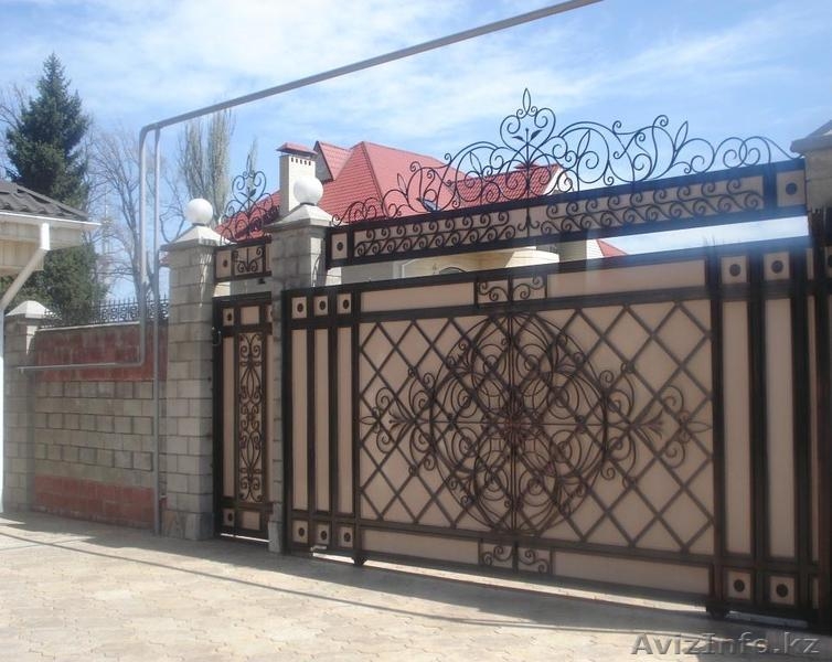 кованные ворота в Алматы - Изображение #2, Объявление #856040