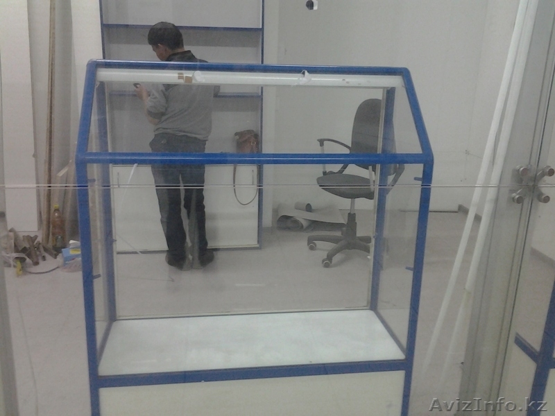 Витрины из алюминиевого профиля и стекла, - Изображение #1, Объявление #868266