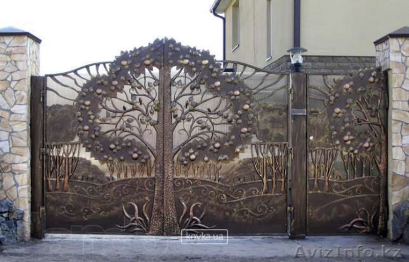кованные ворота в Алматы - Изображение #5, Объявление #856040