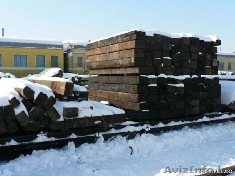ОПТОВЫЕ ПОСТАВКИ Б\У ШПАЛ С ДОСТАВКОЙ ПО РОССИИ И СНГ - Изображение #2, Объявление #877495