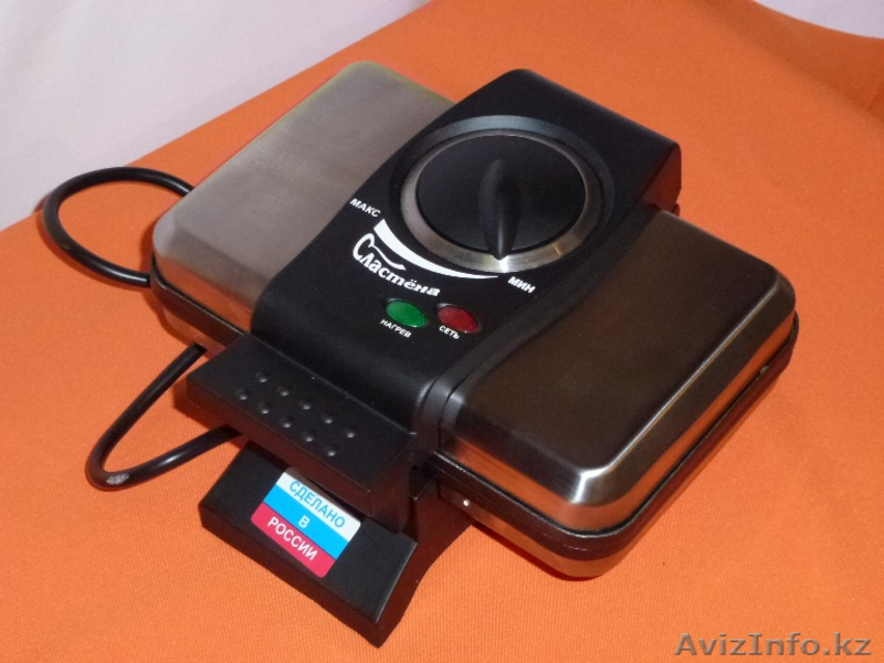 Вафельница электрическая с керамическим покрытием, электровафельница - Изображение #2, Объявление #876689