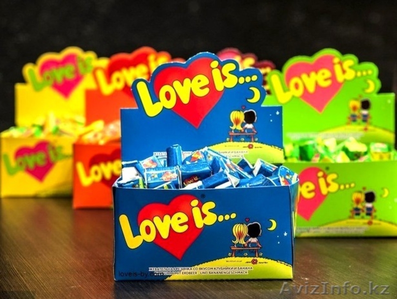 Жвачка Love is оптом напрямую от производителя! Всегда в наличии все вкусы! - Изображение #2, Объявление #882199