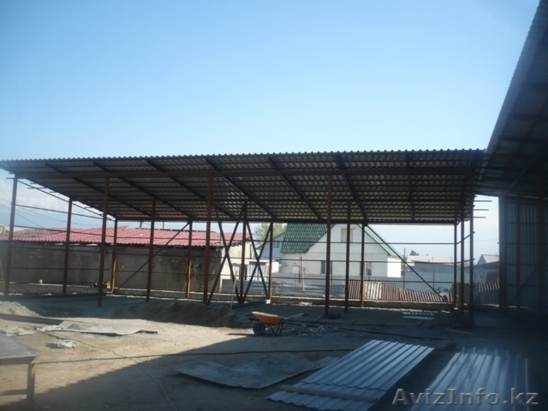 Навесы с полигалью, ангары, ворота, заборы, установка автоматики и консольной си - Изображение #7, Объявление #824989