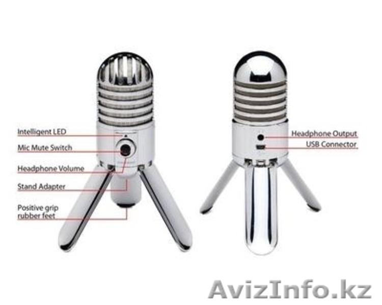 Samson Meteor Usb микрофон интерфейс для записи и онлайн трансляций - Изображение #3, Объявление #919498