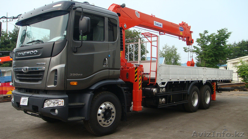 Продажа: новый грузовик DAEWOO PRIMA 16,0 тн. с краном KANGLIM KS2605 - Изображение #1, Объявление #927470