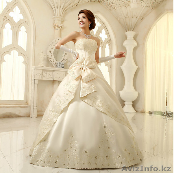 Новое Свадебное платье с бантом - Изображение #1, Объявление #927530
