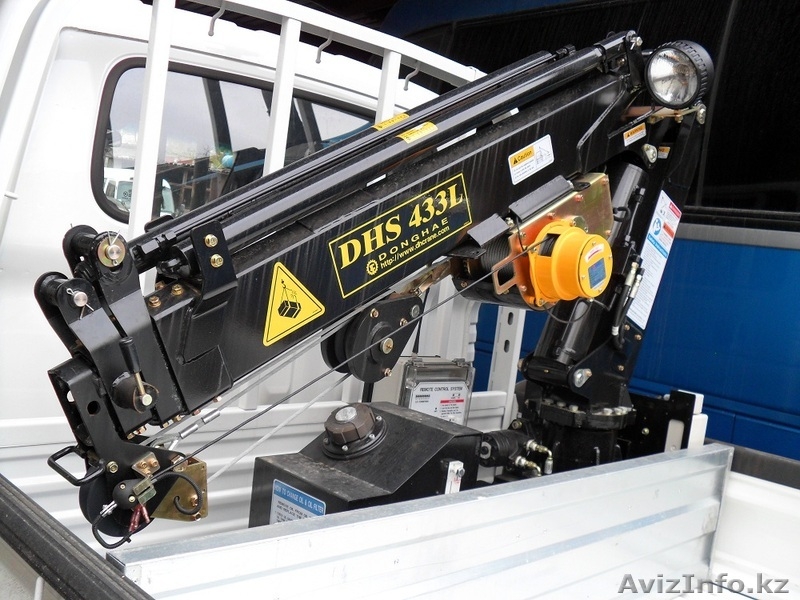 ПРОДАЖА: НОВЫЙ грузовик KIA BONGO III 4WD с краном DHS 433L - Изображение #3, Объявление #926463