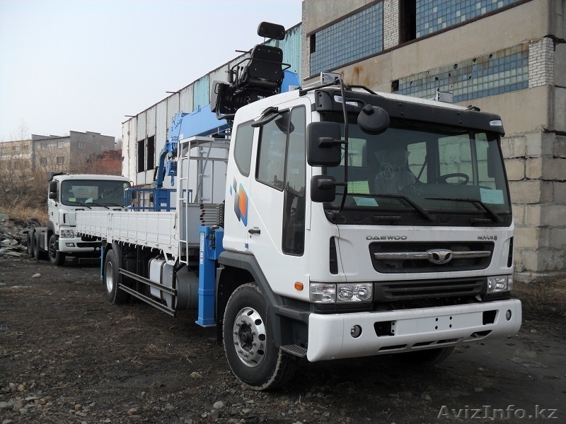 Продажа: новый грузовик DAEWOO NOVUS Se 8,0 тн. с краном DONGYANG 1926 - Изображение #1, Объявление #926559