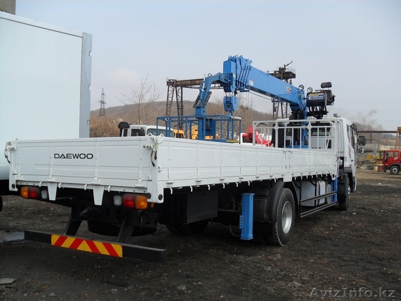 Продажа: новый грузовик DAEWOO NOVUS Se 8,0 тн. с краном DONGYANG 1926 - Изображение #3, Объявление #926559