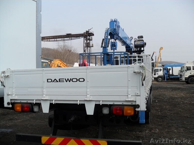 Продажа: новый грузовик DAEWOO NOVUS Se 8,0 тн. с краном DONGYANG 1926 - Изображение #4, Объявление #926559