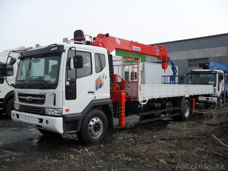 ПРОДАЖА: новый грузовик DAEWOO NOVUS Se 8, 0 тн с краном KANGLIM 2056 - Изображение #2, Объявление #926565