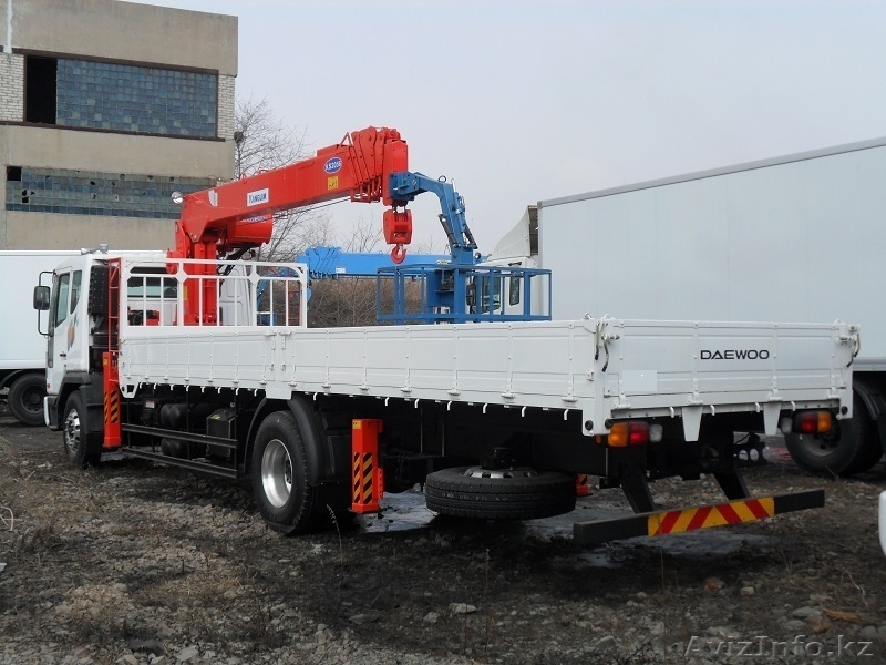 ПРОДАЖА: новый грузовик DAEWOO NOVUS Se 8, 0 тн с краном KANGLIM 2056 - Изображение #3, Объявление #926565