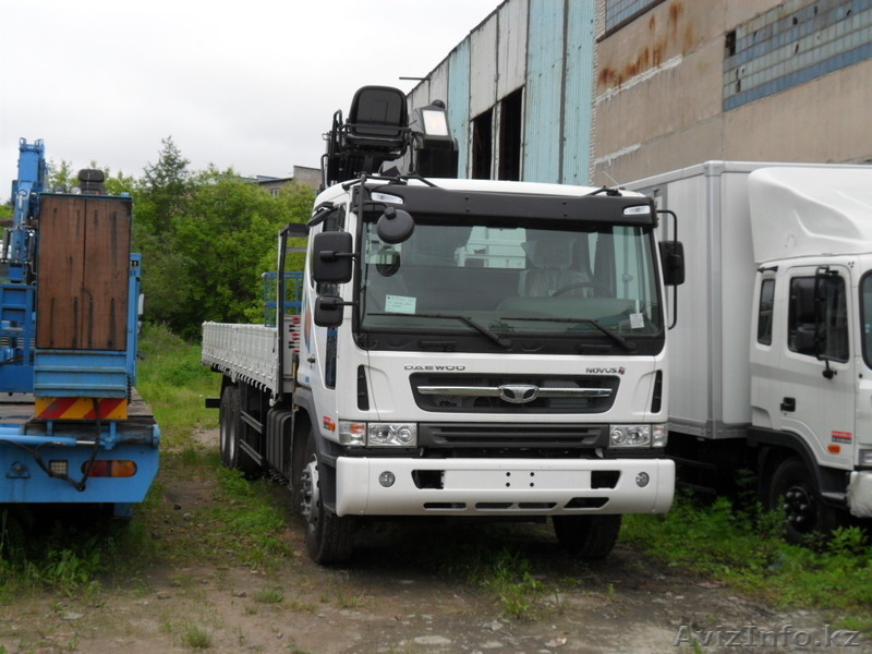 Продажа: новый бортовой грузовик DAEWOO NOVUS Se 11,5 тн. с краном HIAB190T  - Изображение #2, Объявление #927132