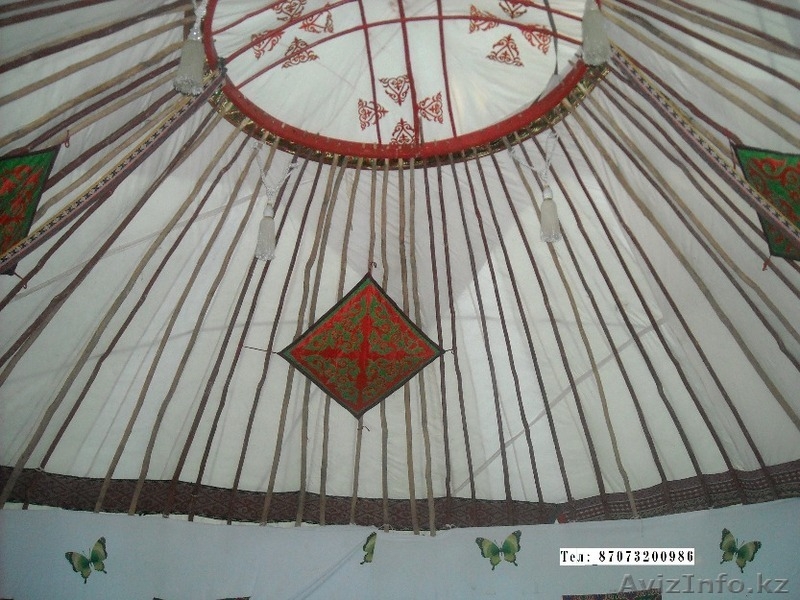 Продам или сдам в аренду казахскую 6,8 канатную юрту. НЕДОРОГО!  - Изображение #3, Объявление #948599