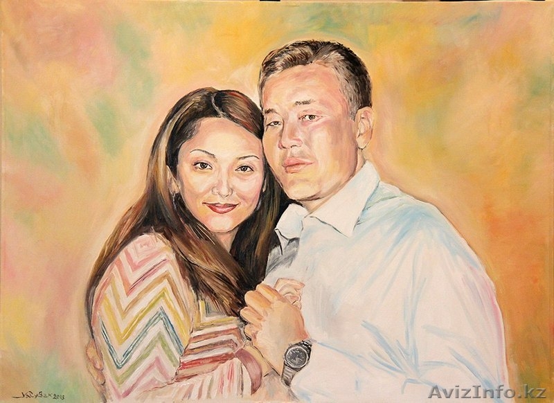 Портрет маслом с фото на заказ в Алматы - Изображение #3, Объявление #979253