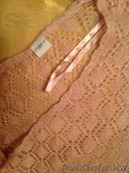  вязаная кофта, ажурная,мохеровая, размер 46-48 - Изображение #3, Объявление #998839