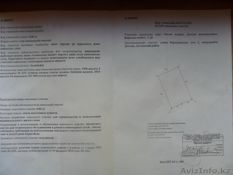Продам участок,6 сток,ИЖС,в мкр Дружба,Ауэзовский р-н - Изображение #6, Объявление #996606