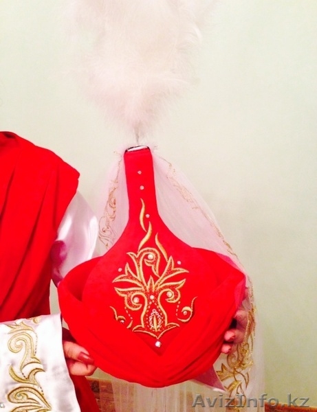 Сдам на прокат казахское национальное платье на кыз узату - Изображение #3, Объявление #997924