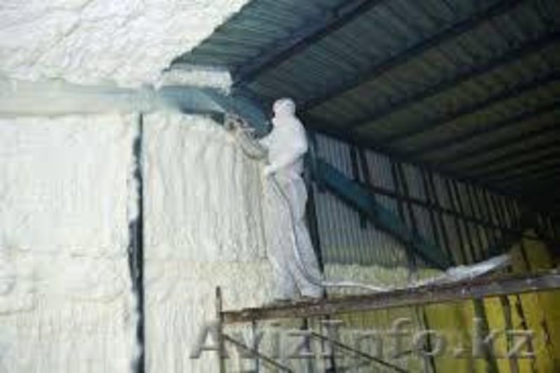 Услуги нанесения напыляемой теплоизоляции(ППУ) в Алматы и по Казахс - Изображение #5, Объявление #1004818
