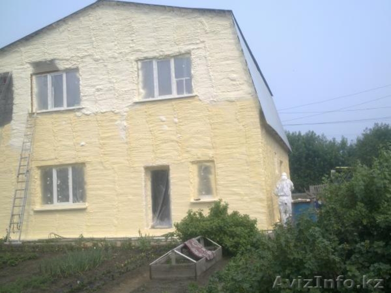 Услуги нанесения напыляемой теплоизоляции(ППУ) в Алматы и по Казахс - Изображение #3, Объявление #1004818