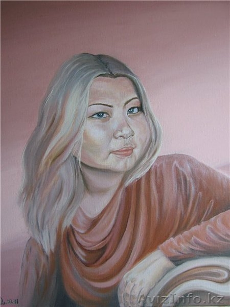 Художник Алматы портреты по фото  - Изображение #6, Объявление #1004303