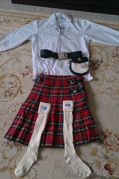 Kilt, карнавальные костюмы, шотландская юбка. Шотландская национальная одежда. - Изображение #3, Объявление #1003761