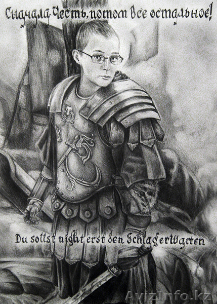 Рисую портреты по фотографии Алматы - Изображение #3, Объявление #1013475