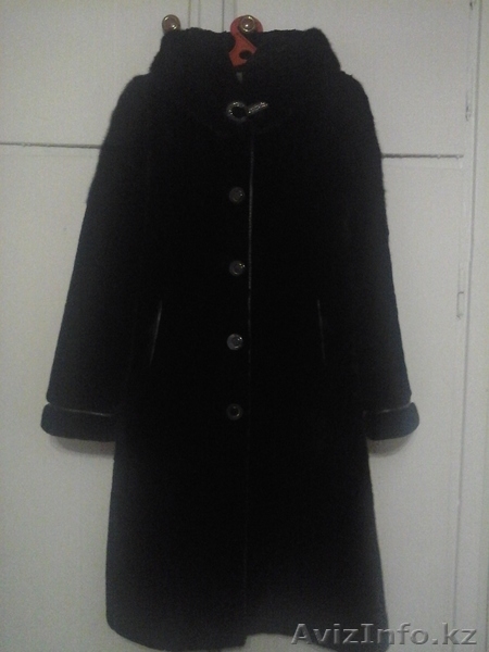 Шуба мутонг с норкой - Изображение #1, Объявление #1027944