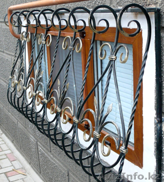 Кованые решетки на окна, качество, надежность, оригинальный дизайн - Изображение #2, Объявление #1042767
