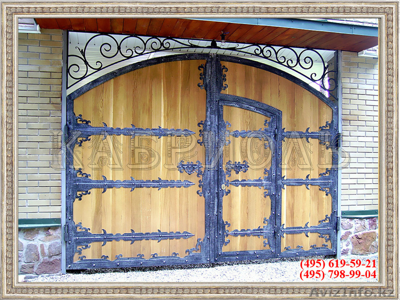 ворота красивые кованые откатные и распашные - Изображение #5, Объявление #1046465