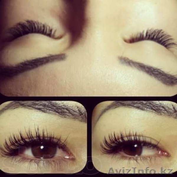Наращивание Ресниц эффект 5D Ультра черные Алмата - Изображение #2, Объявление #1045768