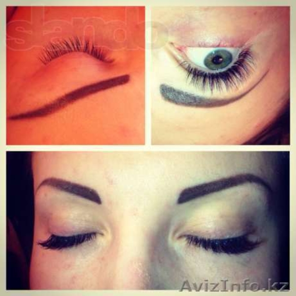 Наращивание Ресниц эффект 5D Ультра черные Алмата - Изображение #3, Объявление #1045768