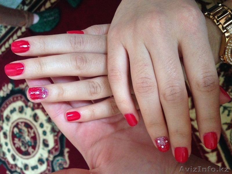 Маникюр, гелевое покрытие (Шлак), наращивание (акрил) - Изображение #3, Объявление #1031401