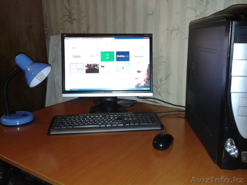 КОМПЬЮТЕР Монитор+Системный блок+Мышь+Клавиатура все в раб состоянии - Изображение #1, Объявление #1052553