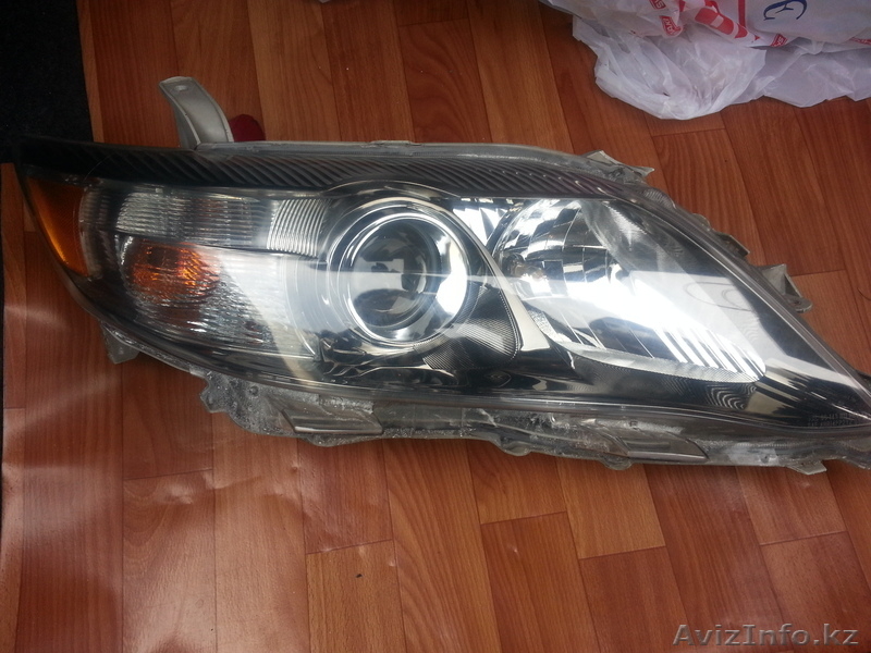 продам передние фары б/у оригинал на камри 45 SE - Изображение #1, Объявление #1051308
