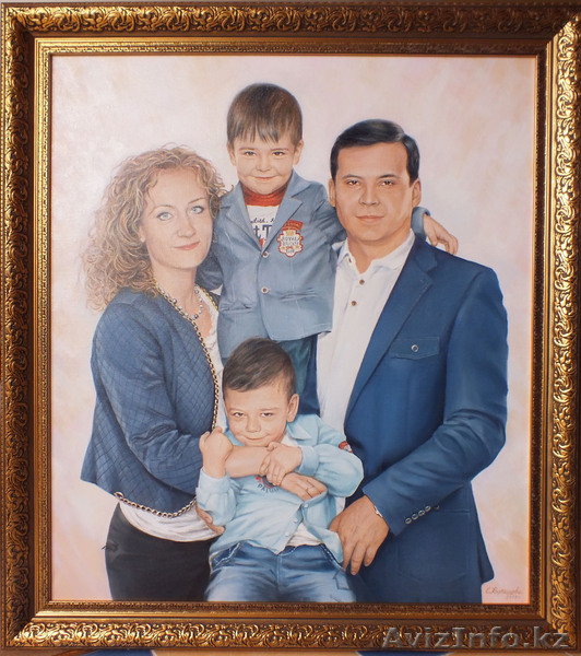  портреты по фотографии маслом на холсте в любом антураже профессионально - Изображение #6, Объявление #1053289