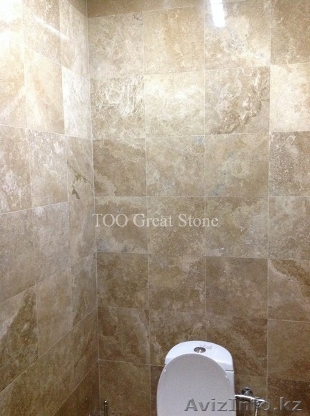 Травертин коричнево-серый в Алматы - Изображение #4, Объявление #1055117