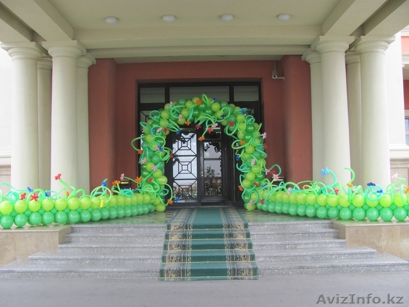 Оформление праздников шарами,тканью,живыми цветами. - Изображение #3, Объявление #1064198