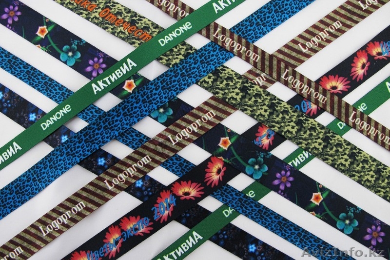 Ленты для медалей, бейджей, ланьярды, нанесение на ланьярд - Изображение #1, Объявление #1063494